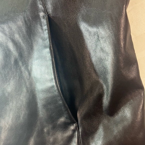 Women’s Black Leather Jacket By Siena Studio SZ M Super Soft Leather #002 - Picture 6 of 10